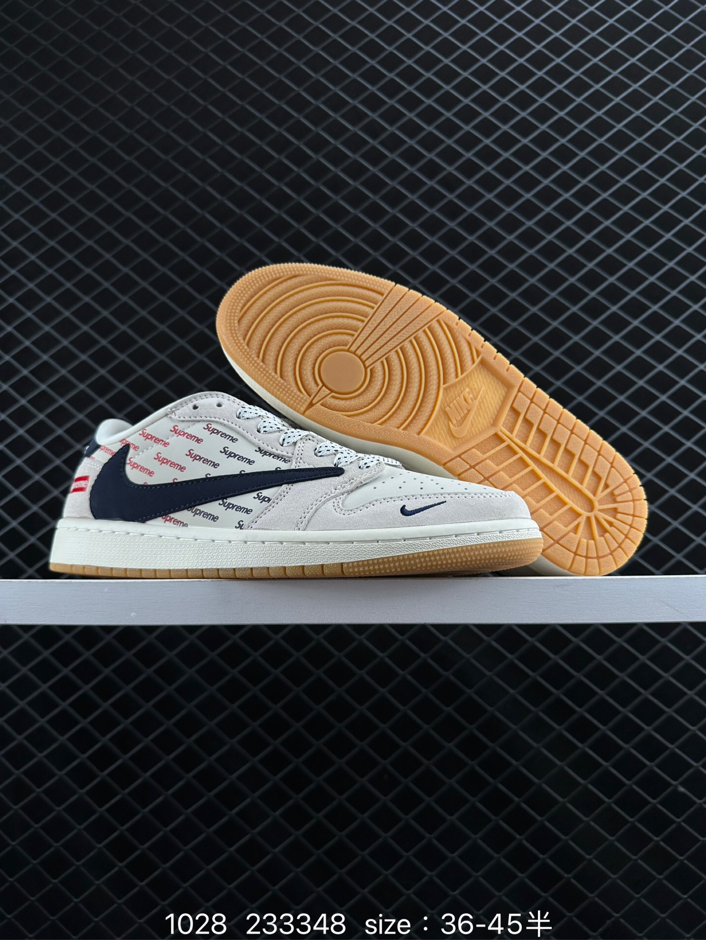 Travis Scott x Air Jordan 1 ” Reverse Mocha “